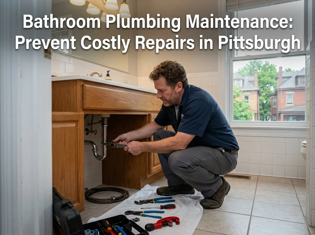 Bathroom Plumbing Maintenance Prevent Costly Repairs in Pittsburgh