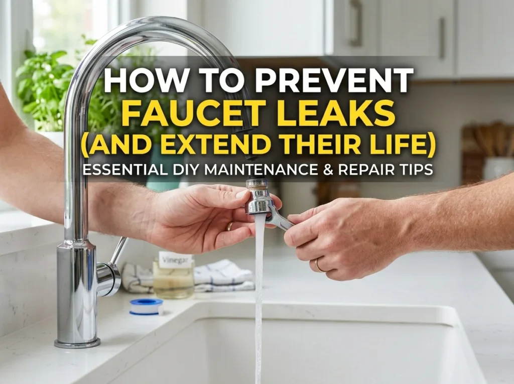 How to Prevent Faucet Leaks (and Extend Their Life)