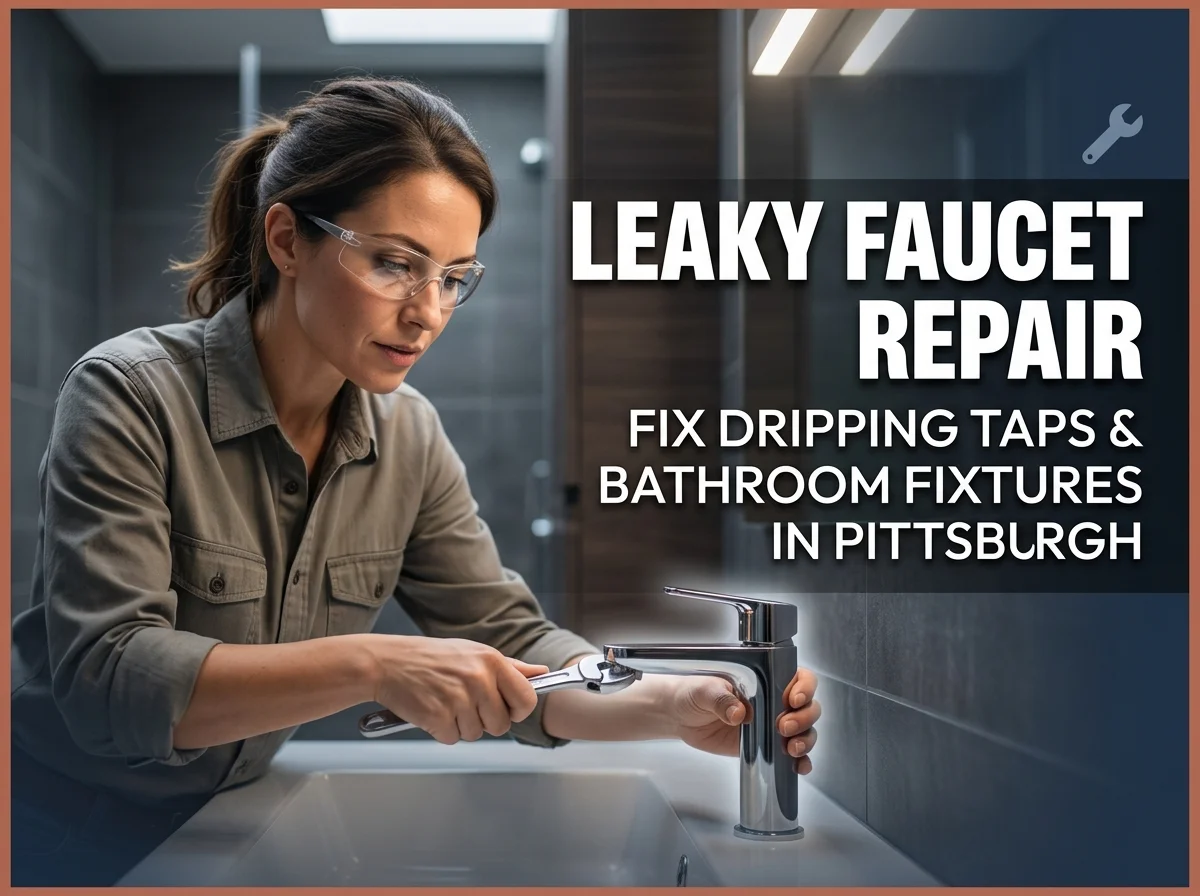 Leaky Faucet Repair Fix Dripping Taps & Bathroom Fixtures in Pittsburgh