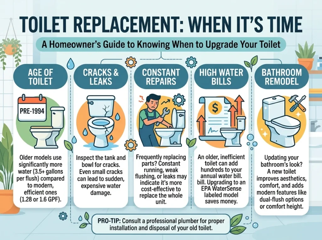 Toilet Replacement When It's Time