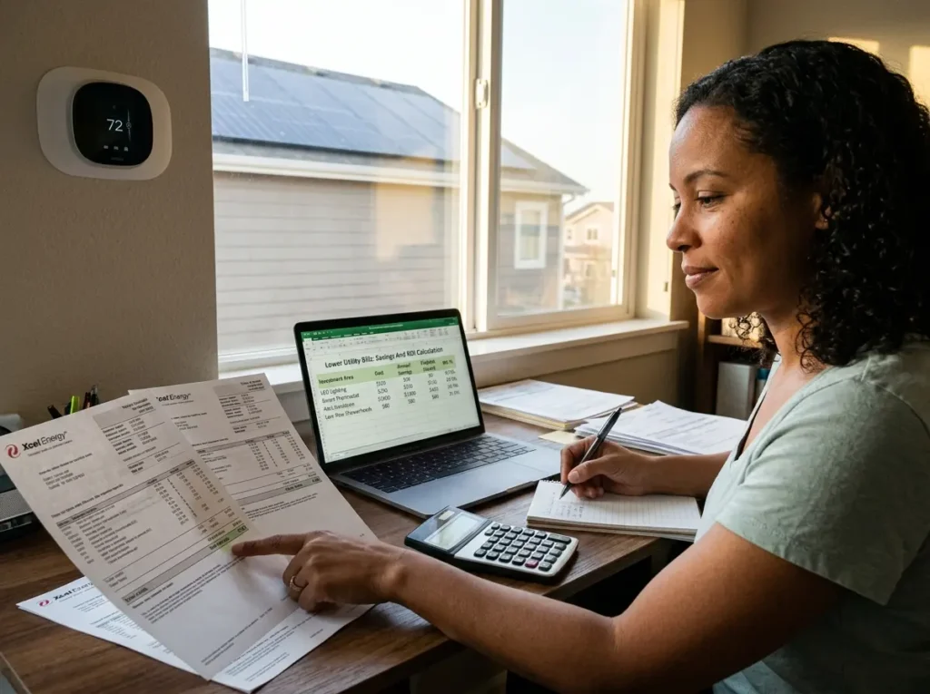 Lower Utility Bills Savings And ROI Calculation