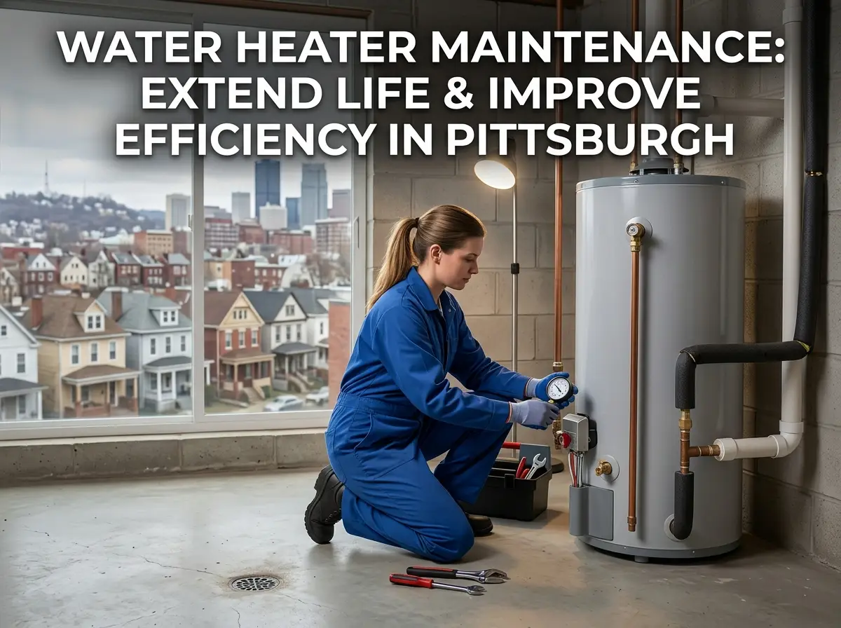 Water Heater Maintenance Extend Life & Improve Efficiency in Pittsburgh